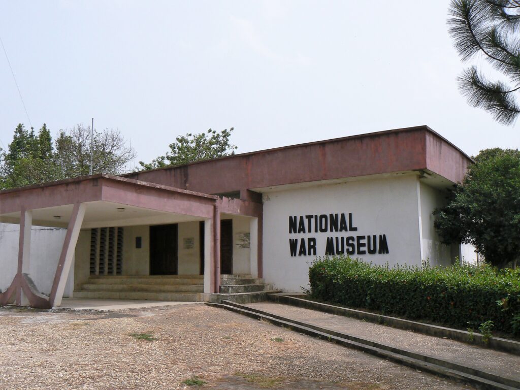 entrance to the national war museum umuahia